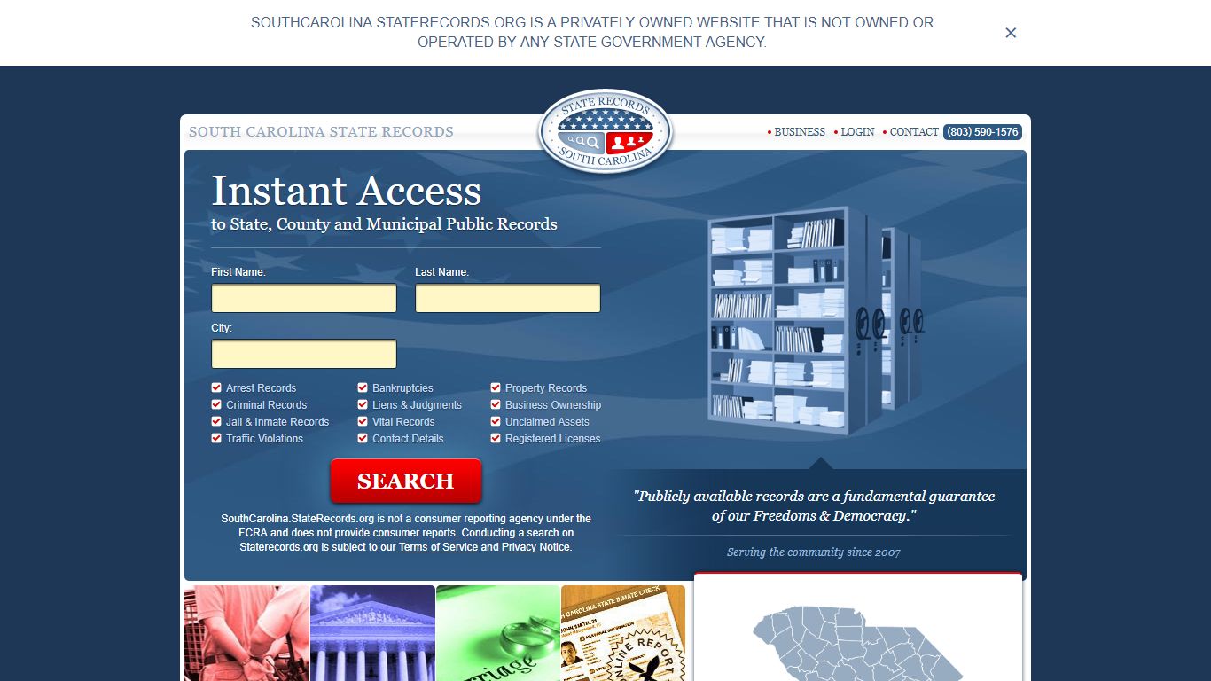 Beaufort County Arrest, Court, and Public Records